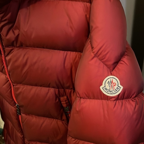 Moncler Puffer• Red•Down Feather Fill - Picture 4 of 9